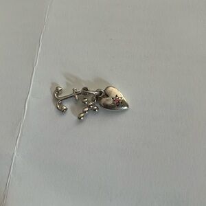 Pandora Faith Hope Love Charm silver 925 Ale authentic Pandora